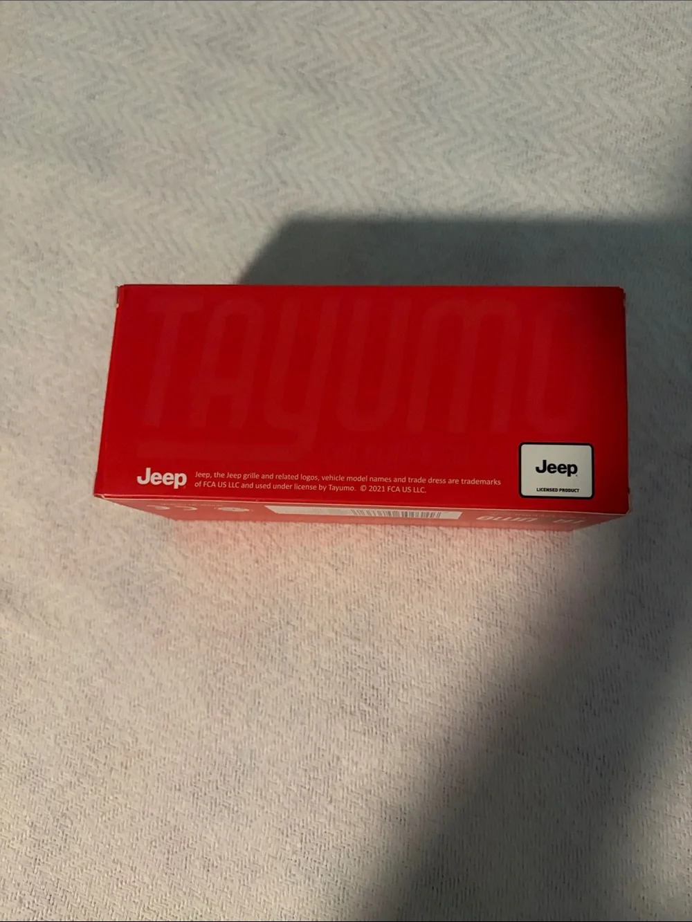 Jeep grand Cherokee Trailhawk White Die-Cast SUV new inbox